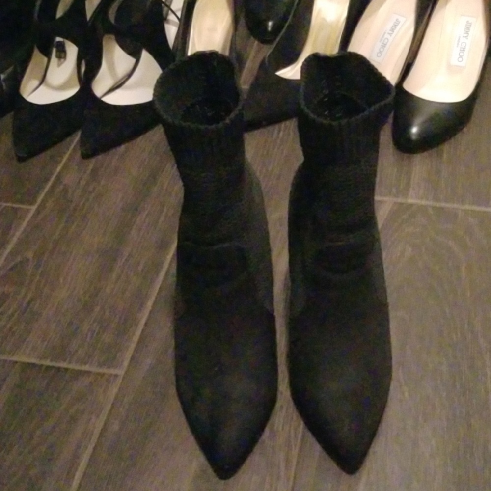 Katherine Malandrino sock boots